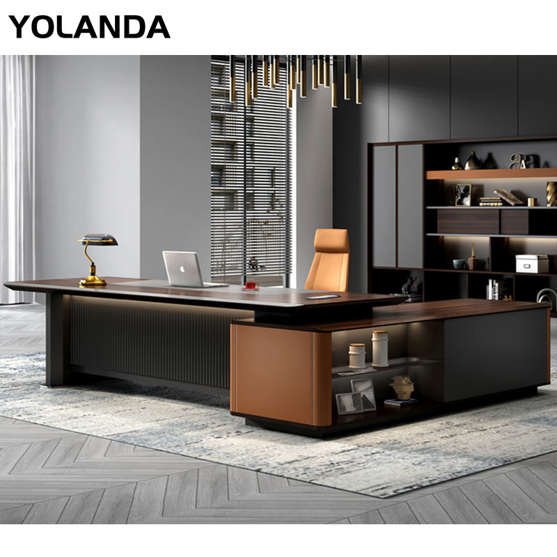 Yolanda Customizable Modern Office Furniture Wholesale New Design Desk for Home School Bedroom Use