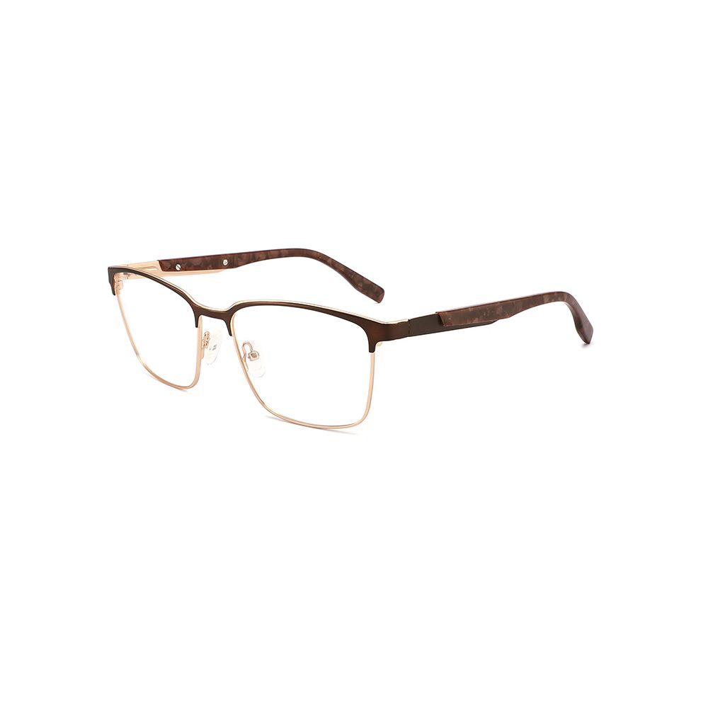 Full Optical Frame Metal Glasses Titanium Lightweight Flex Hinge Anti-Allergy Blue Light Filter 2025