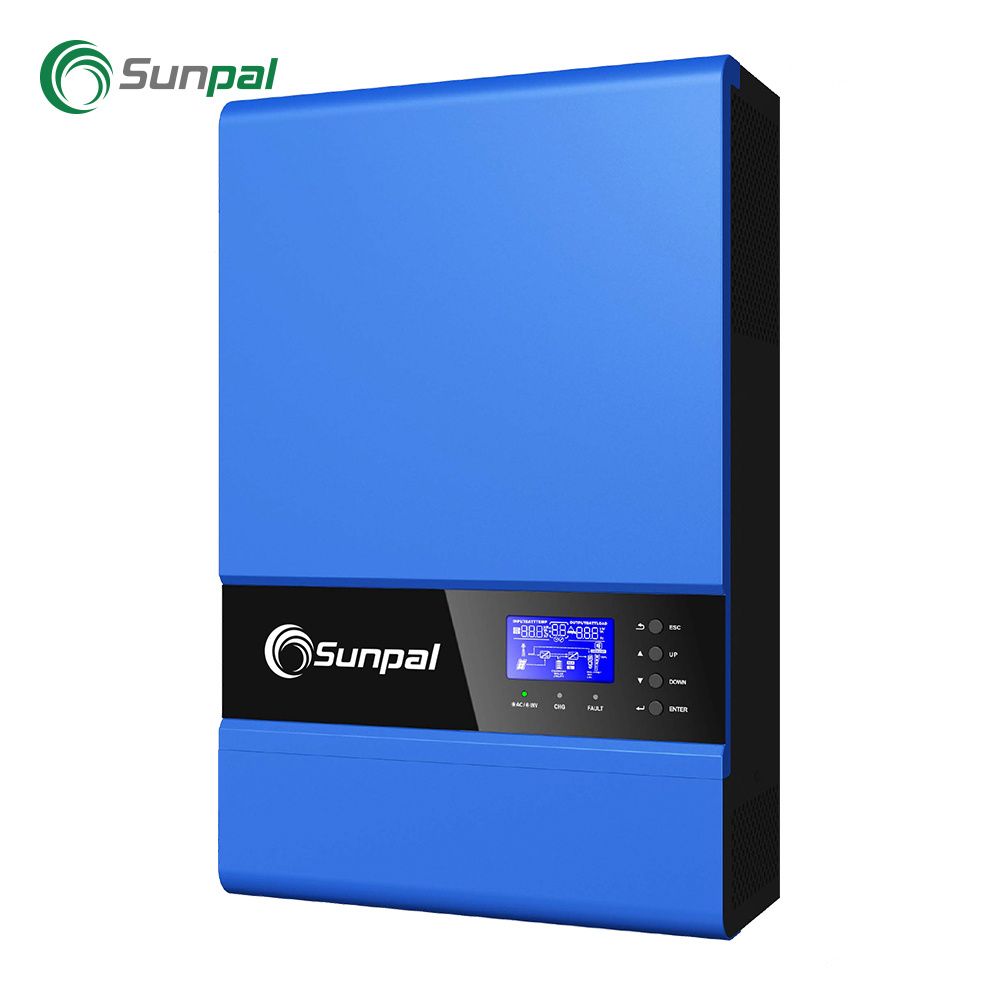 Sunpal Mppt Solar Energy Charge Controller Off-Grid Inverter 15Kva 6Kva 5 Kva 3Kva Hybrid Solar Inverter In Stock For Home