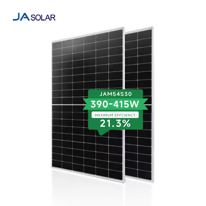 Tier-1 Brand Ja Deep Blue 3.0 Bifacial Perc Solar Panel 400w To 425w Range In-stock 3.0 Perc Bifacial Pv Solar Panels
