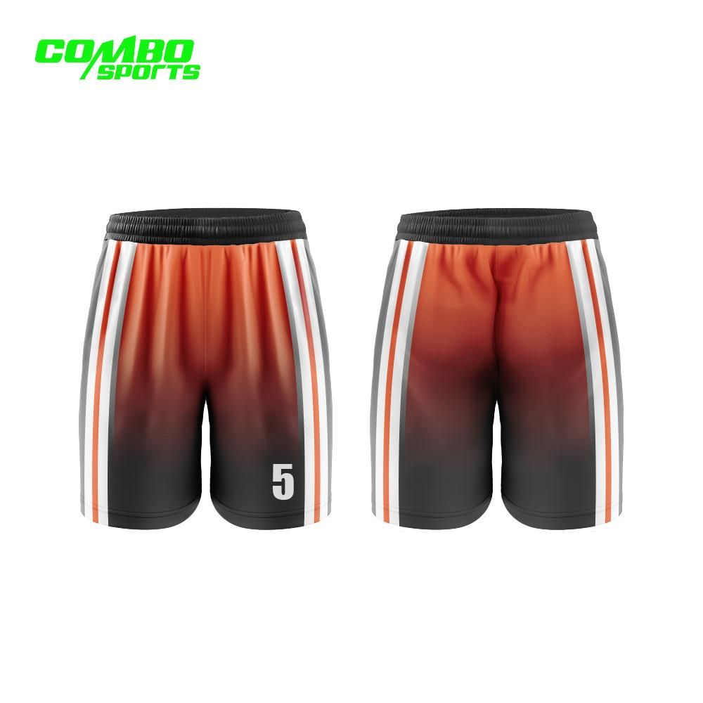 Factory Wholesale Price Men's Basketball Shorts Jersey Sublimated Printing Logo Embroidery Basketball Shorts