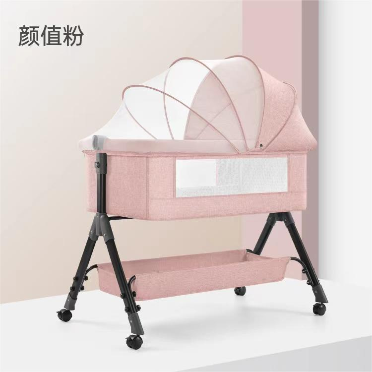 Children Room Furniture Movable Portable Baby Folding Crib
