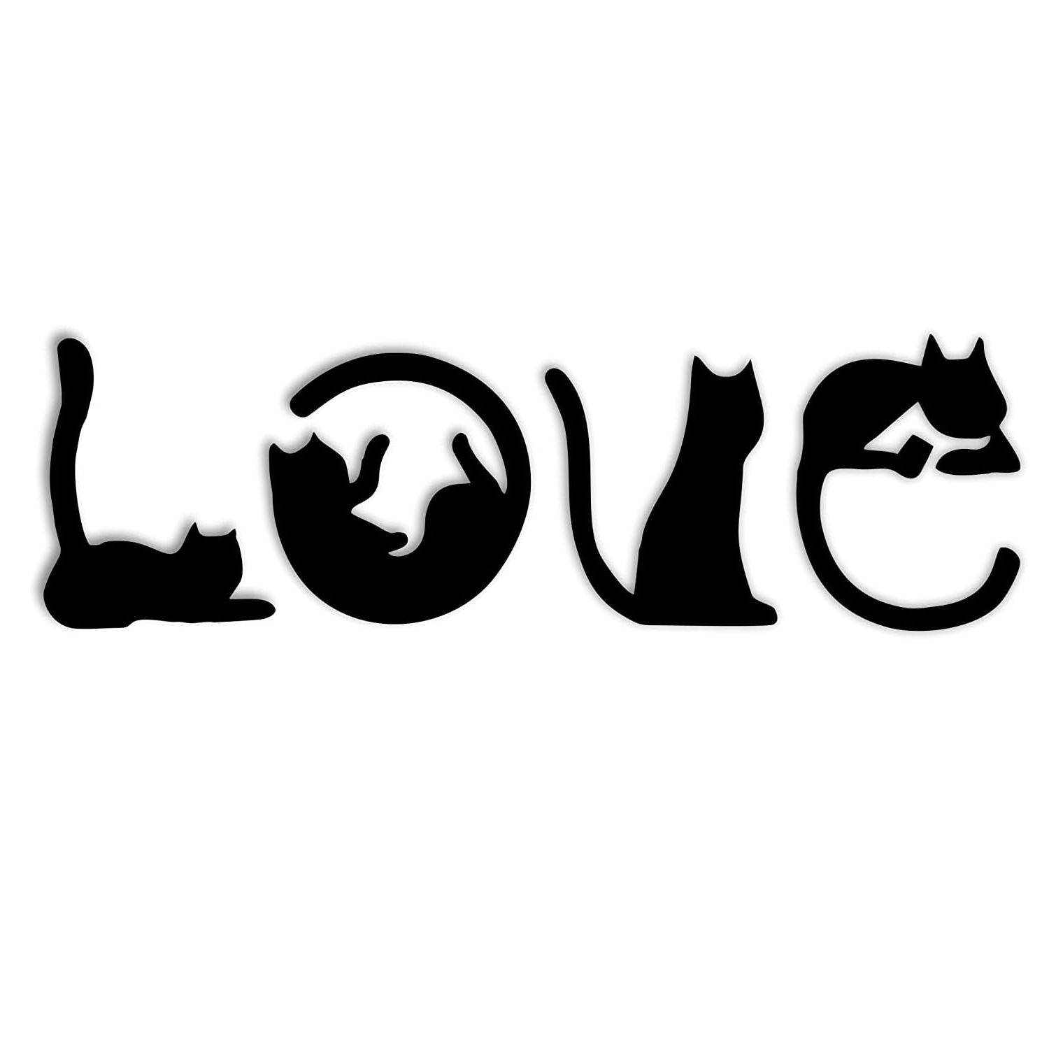 Cat Love Wall Decoration Office and Hotel Wall Art