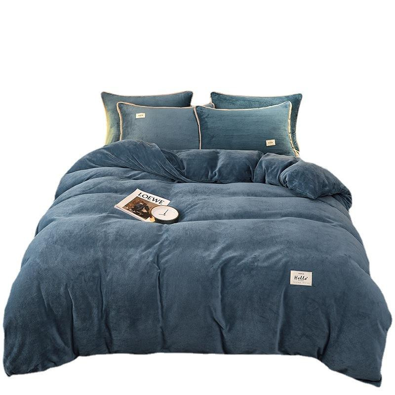 Skin-Friendly 1PC Winter Thicken Warm Duvet Cover Home Soft Comfortable Quilt Cover Without Pillowcase
