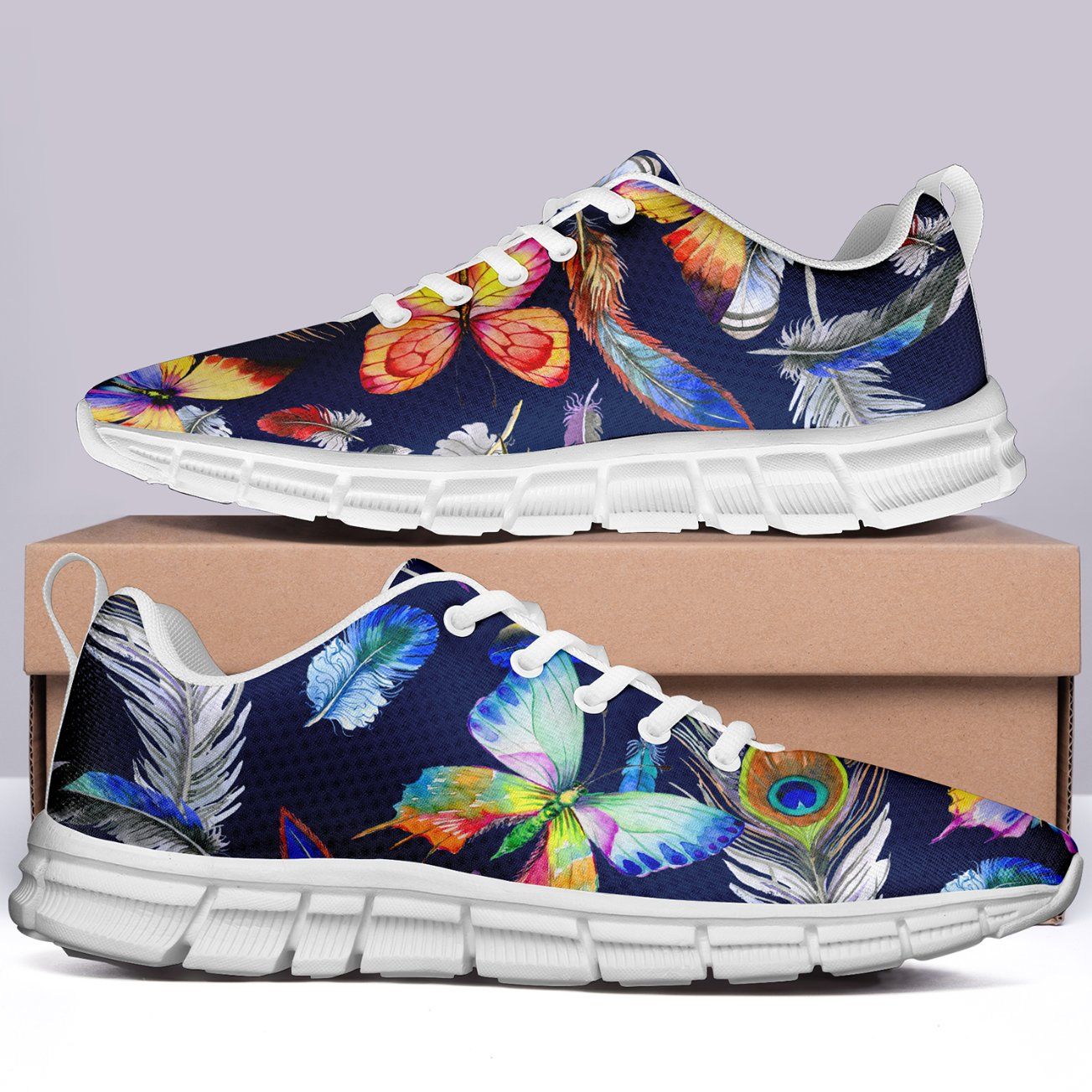 Showudesigns Lace-up Fashion Sneakers for Women Running Breathable Sport Shoes Teen Girls Low Top Lightweight