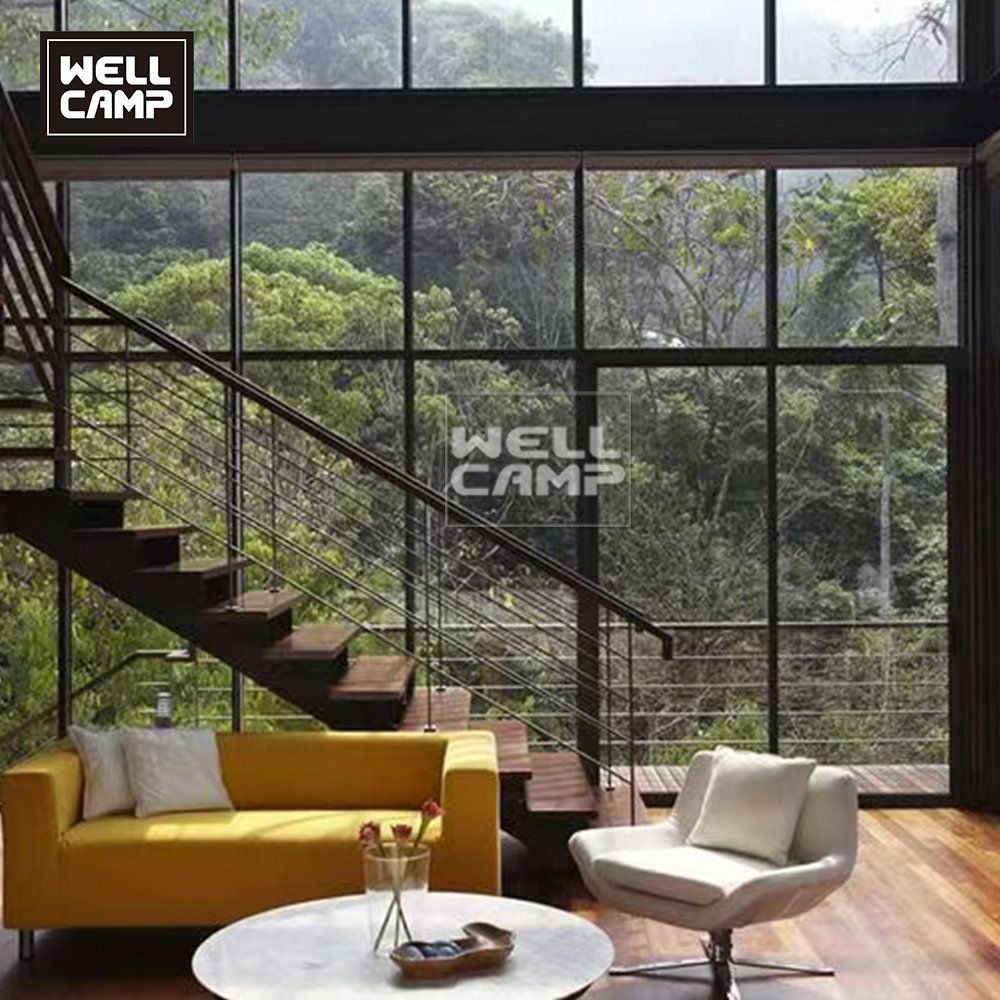 OEM Home Waterproof Office Prefabricated Steel Tiny Mobile House Wooden Container House