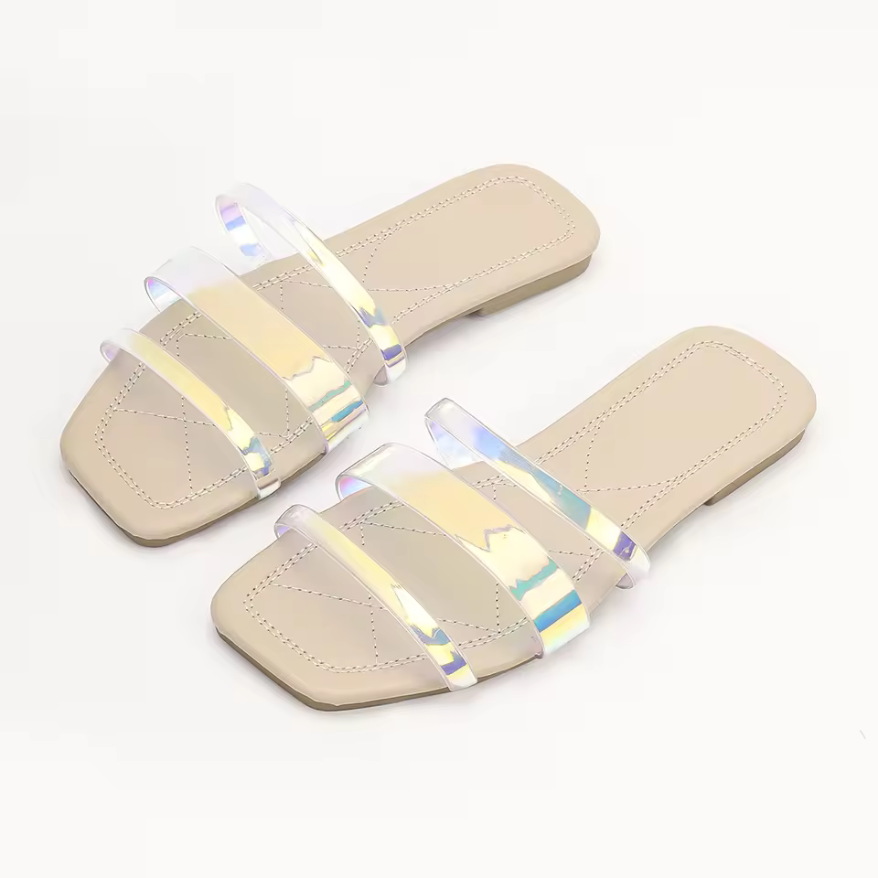 Myway In Stock Woman Sandals New Arrivals Fashion Flats Casual Outdoor Shoes Comfortable Slippers For Ladies Ladies Flat Sandals