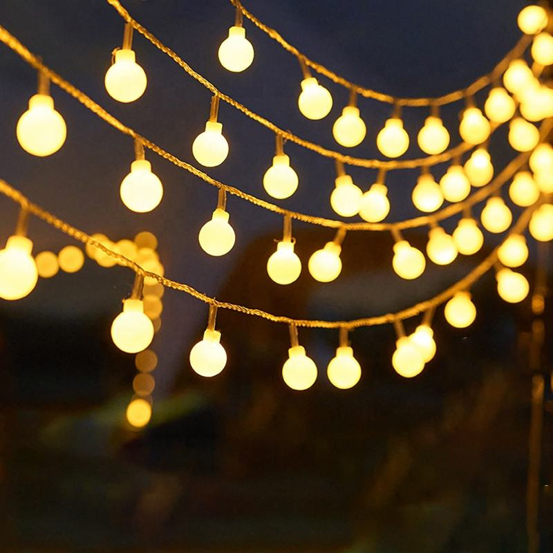 Solar Fair IP44 Waterproof LED String Lights for Christmas Holidays