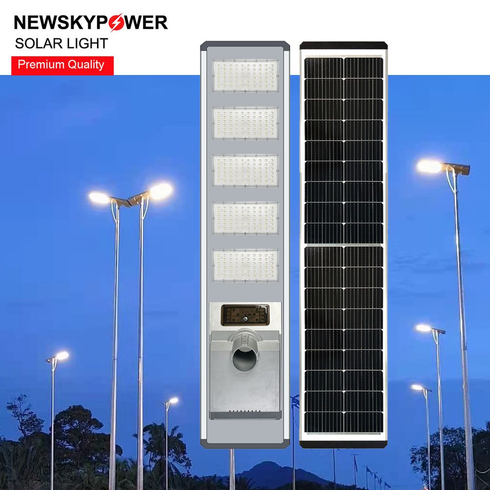 2024 Luz Solar Constant Jd All-in-One LiFePO4 Solar Street Light LED 500W Road Lighting Project