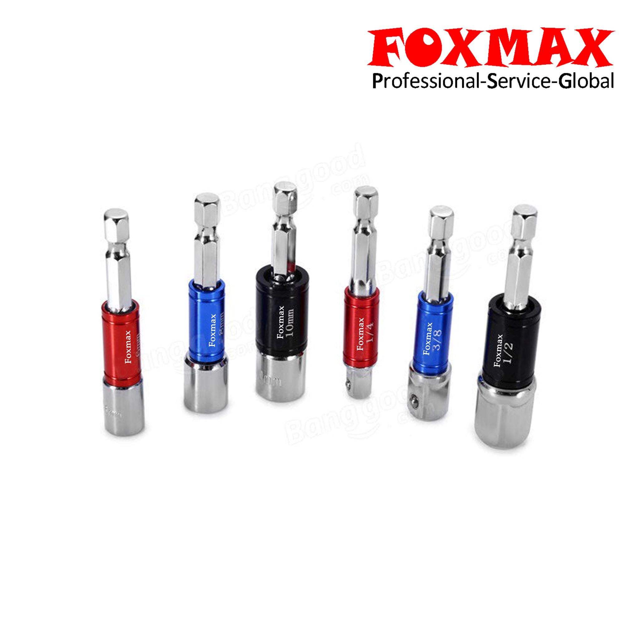 Versatile 6PCS Nutdriver and Adaptor Kit for Professionals