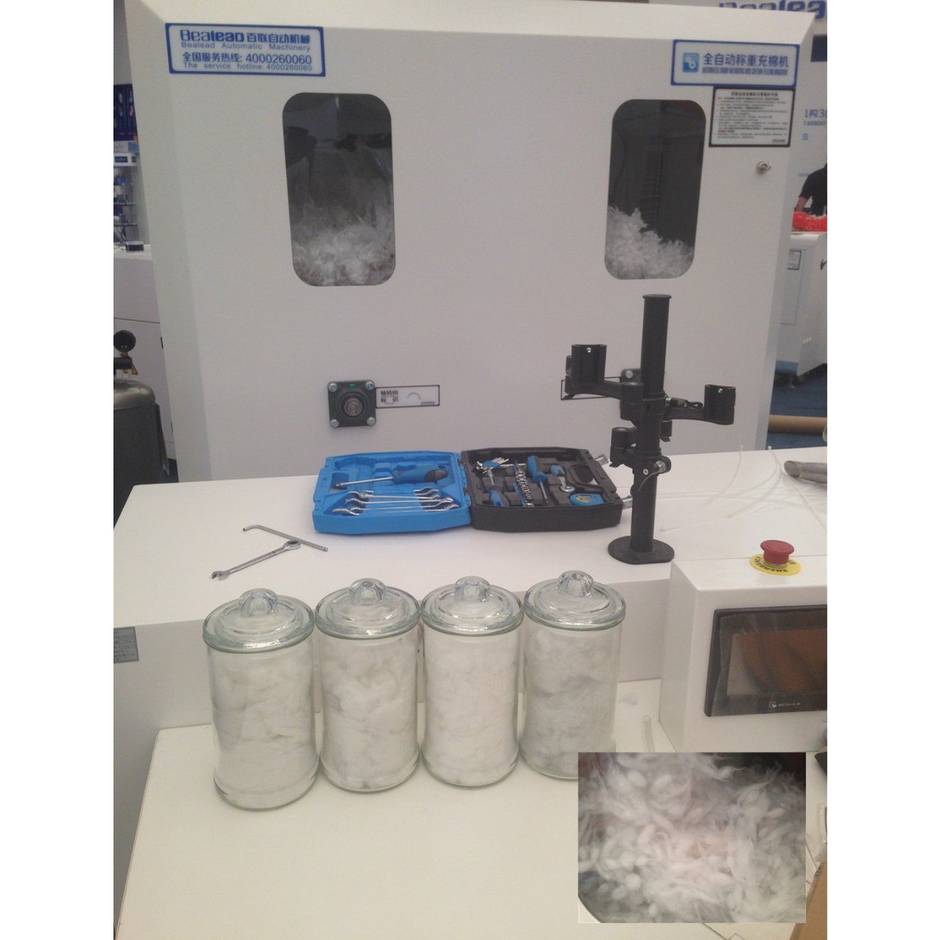 Automatic Down Filling Stufffing for Jacket Pillow and Quilts