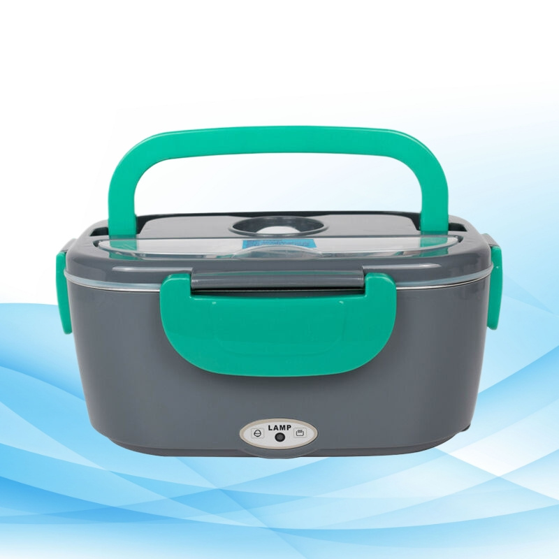 Smart Electric Heating Lunch Box Stainless Steel Large Capacity Lunch Box Electric Lunch Bag Electric Food Warmer Portable Crockpot Electric Lunch Box