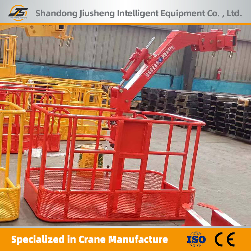 Heavy Duty Hanging Basket for Engineering Construction Stainless Steel Material Manned Basket