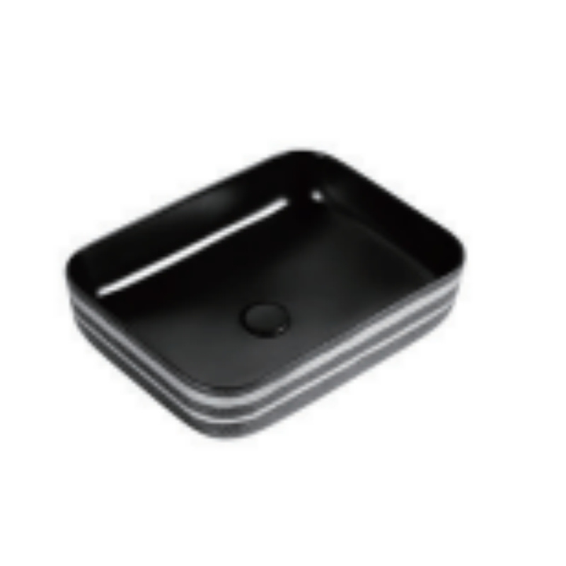 Chanda Bold Graphic Print Modern Basin Sink