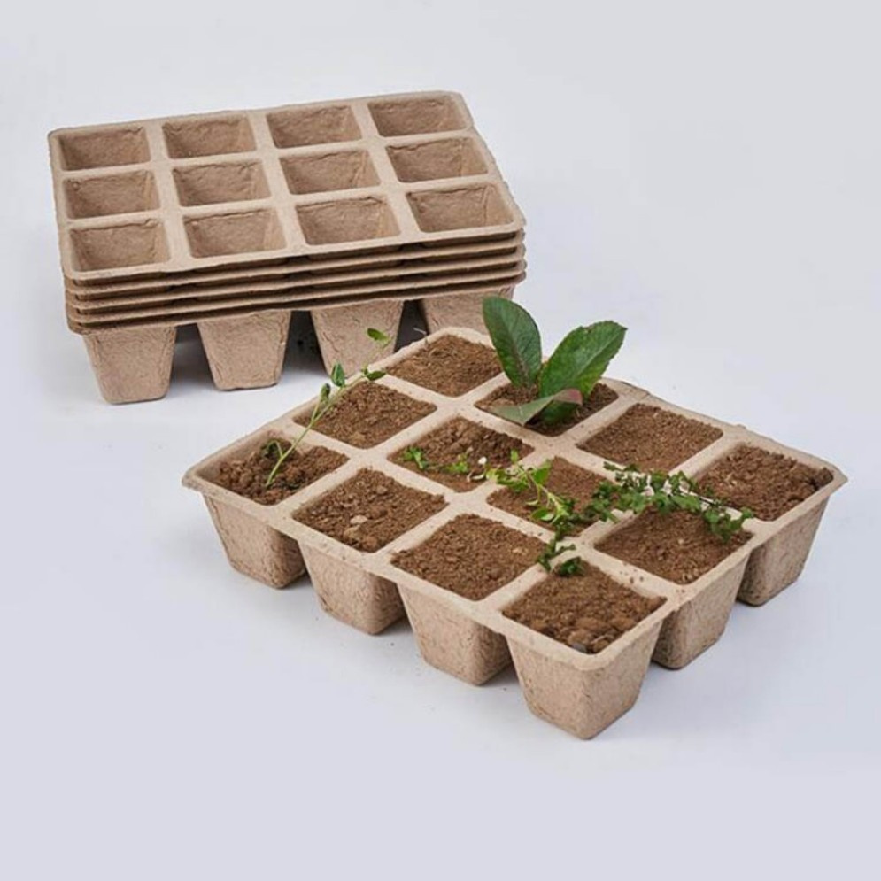 Wholesale Biodegradable Square Paper Nursery Pot for Garden Plant Seed Starter