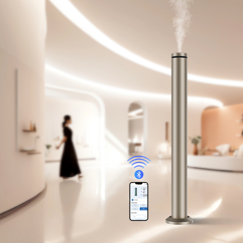 Newind Tall Tower Shape Commercial Scent Diffuser Aroma Machine 500m3
