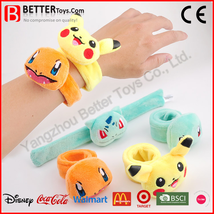 New Promotion Gift Slap Bracelet Soft Plush Kids Toy