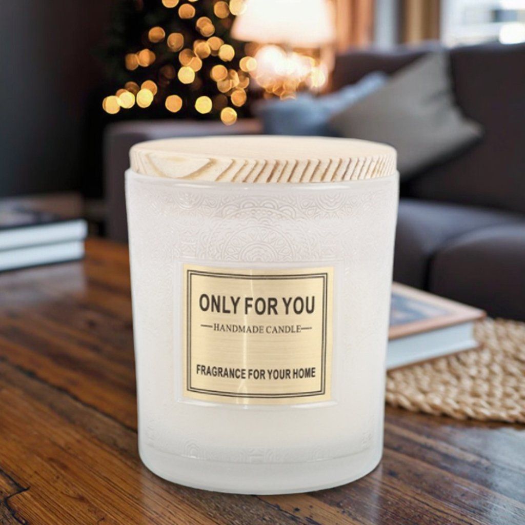 Supplier Best Price Red Glass Jars Soy Wax Scented Candles for Home Decor