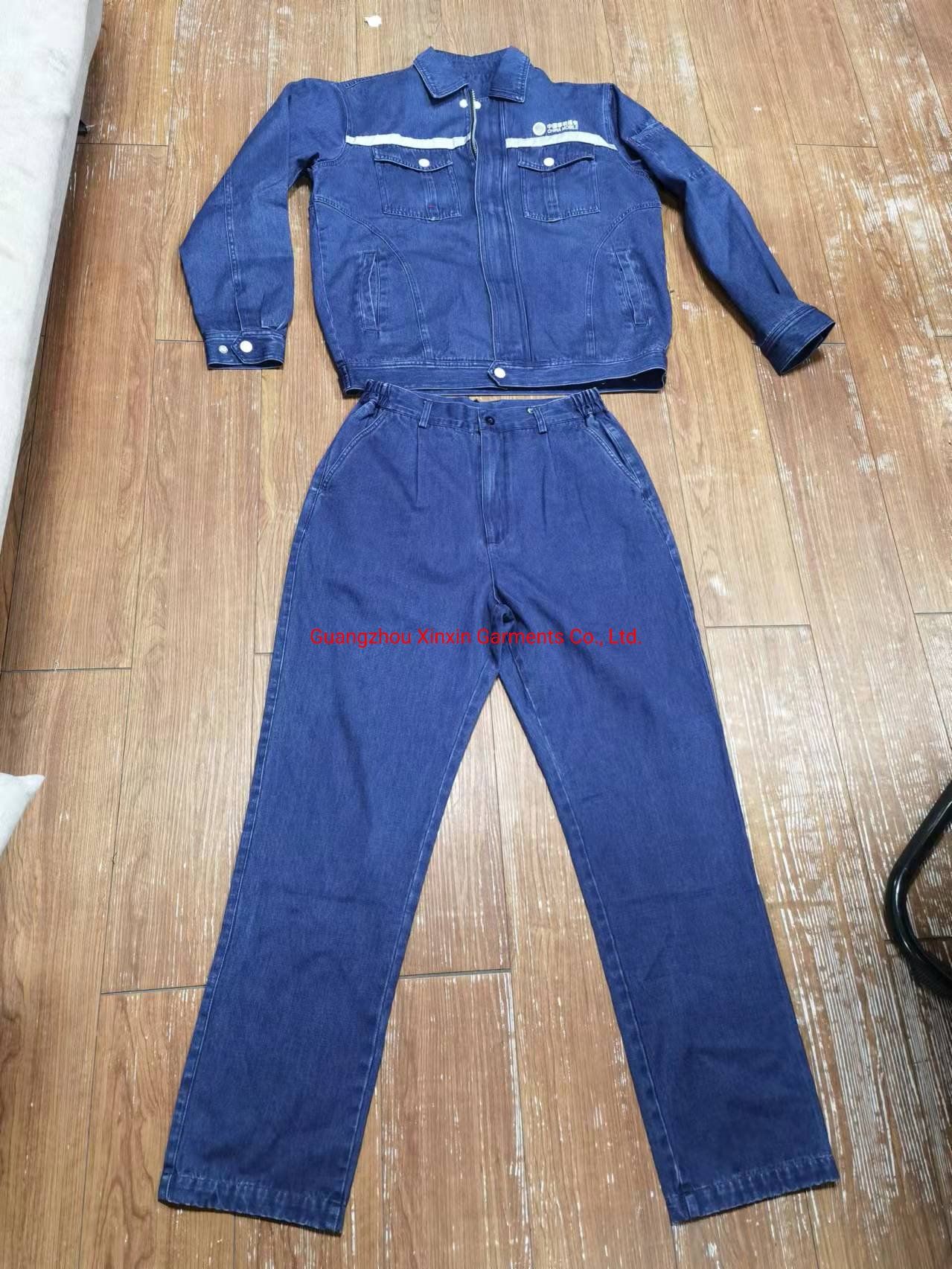 100% Cotton Jean Wroking Trouser Denim Workwear Trousers (W2247)