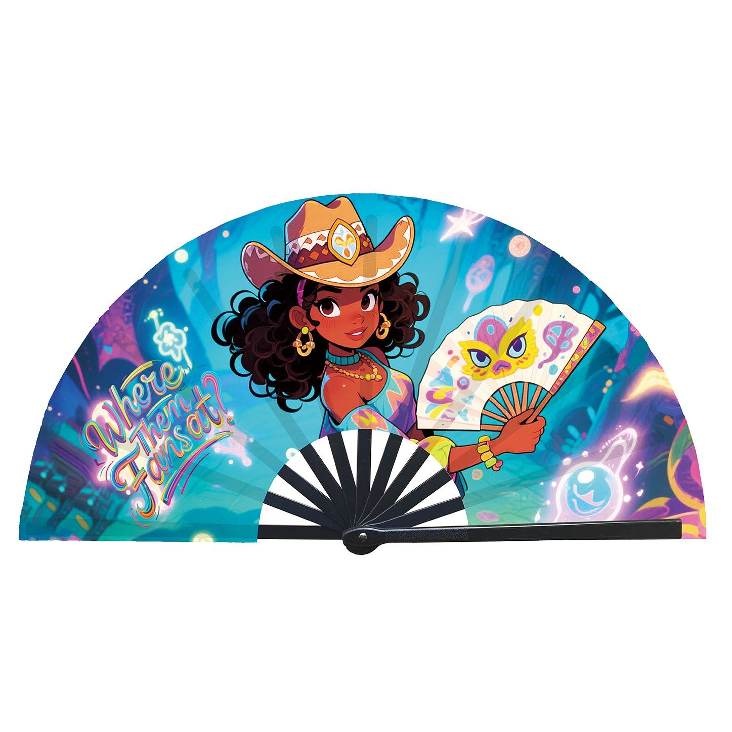 Adult Square Dance Performance High-End Sandalwood Kung Fu Hand Fan