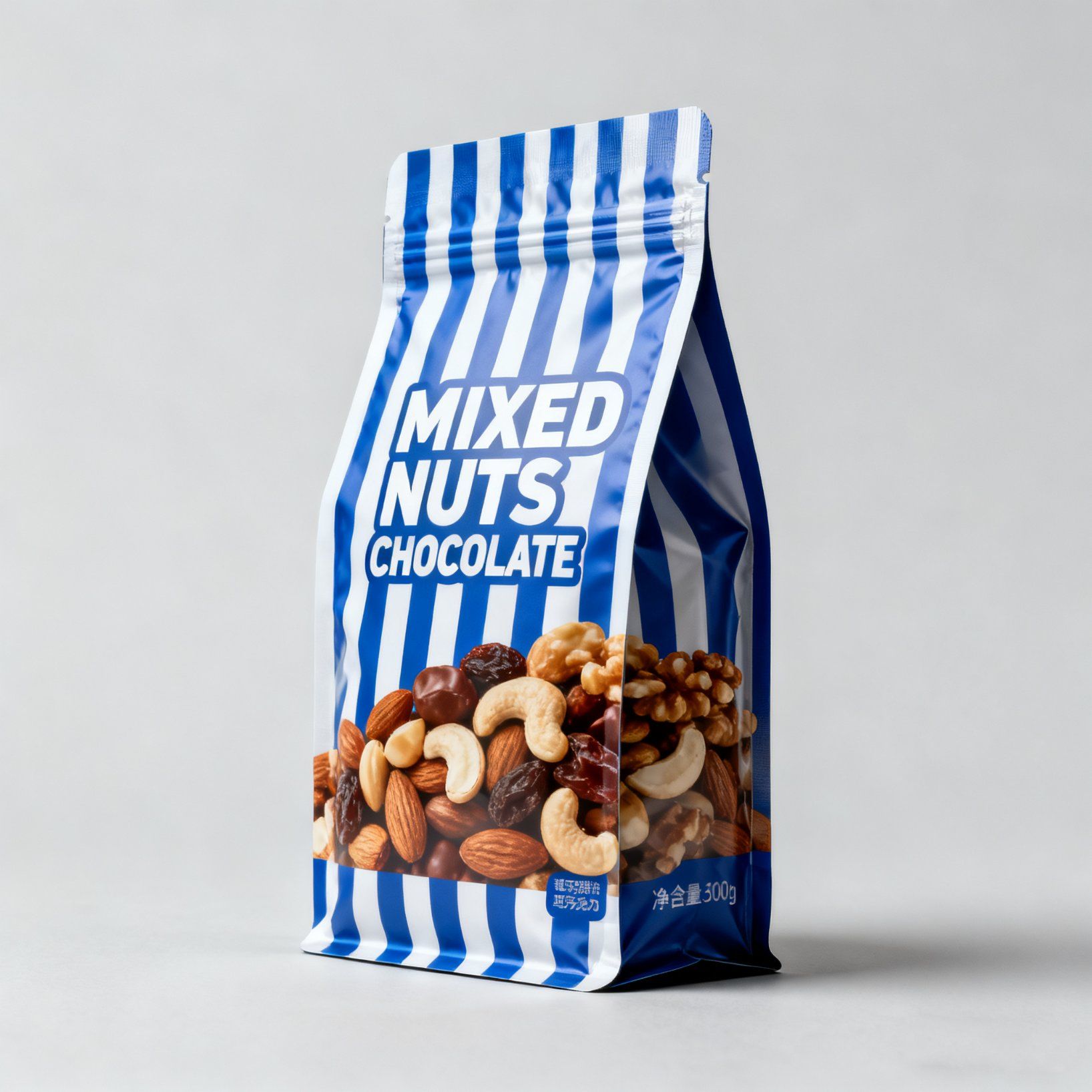 Food Grade Moisture Proof Zipper Pouch Stand up Doypack for Biscuits/Powde