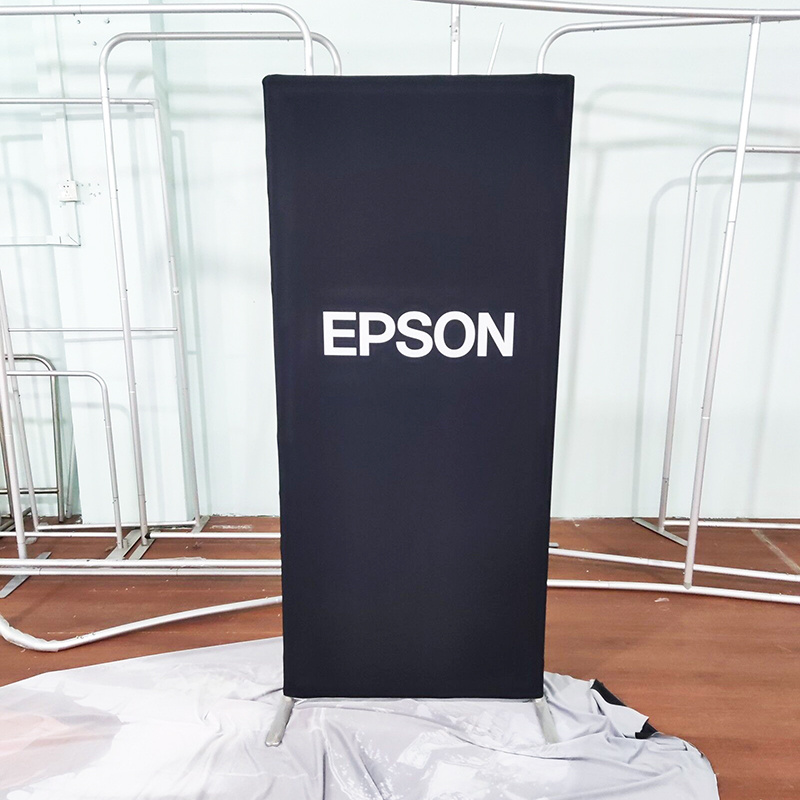 Backdrop Stand Aluminum Flower Wall Backdrop Display Stands 8FT Straight Tension Fabric Display