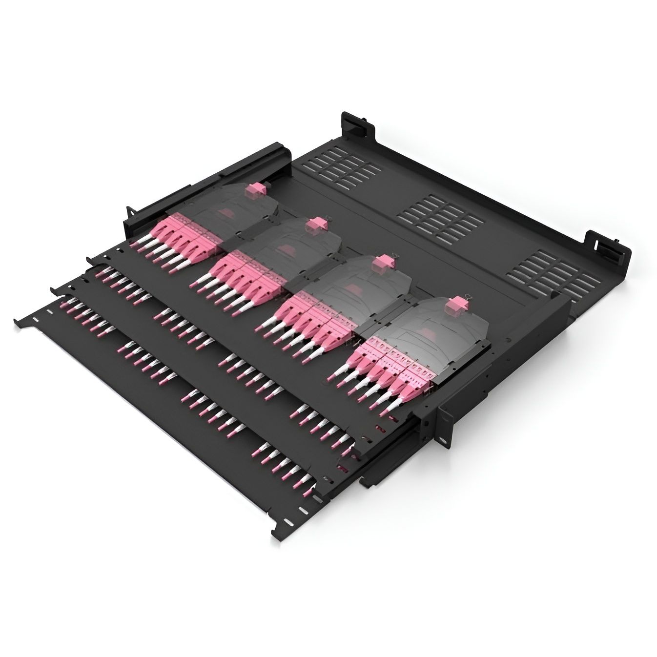 High-Density MPO/MTP-LC Slide Drawer Rack Mount Patch Panel
