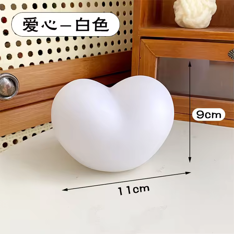New Products Lovely Heart Light 3d Illusion Lamp Optical Night Lamp For Party For Home Decoration