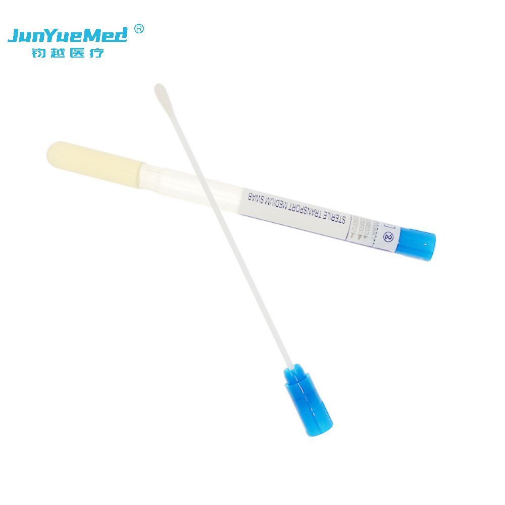 Medical Sterile Plastic Stick Stuart Medium Amies Transport Swab with Gel