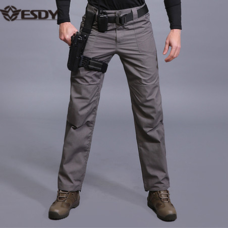 Outdoor Sports Men Cargo Trousers Thickening City Tactical Pants