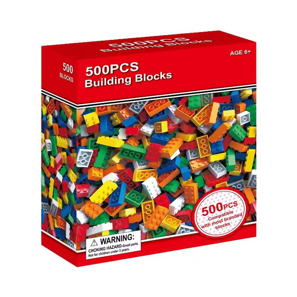 Wholesale Diy Electronic Toy Kit 500 Pieces Abs Plastic Building Blocks Transportation Theme For Ages 5-7 All Major Building Set