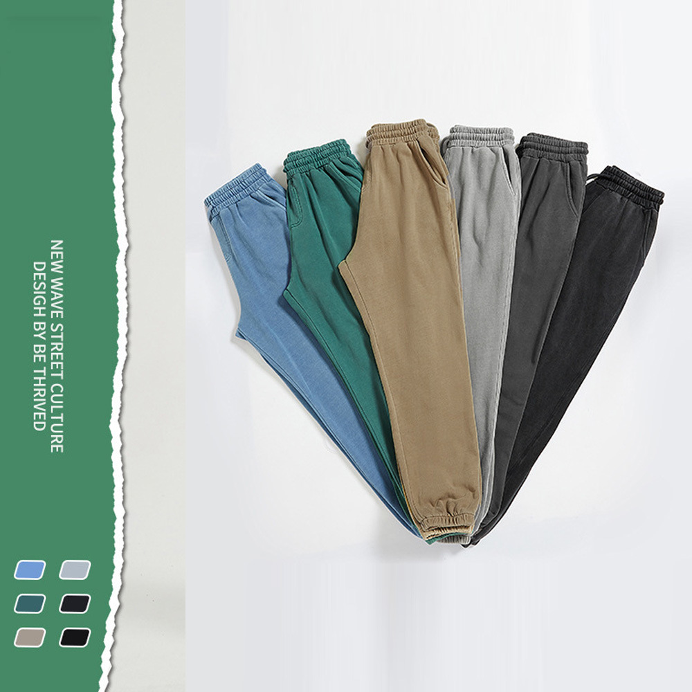 Fashion Clothes Sportswear Wholesale Market Pants Factory Direct Sale Drawstring Trousers with Pocket