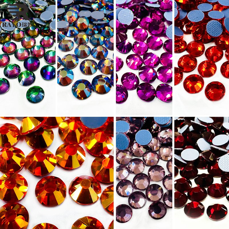 2024 New Color Unique Hot Fix Rhinestone Ss30 for Gymnastics Uniform