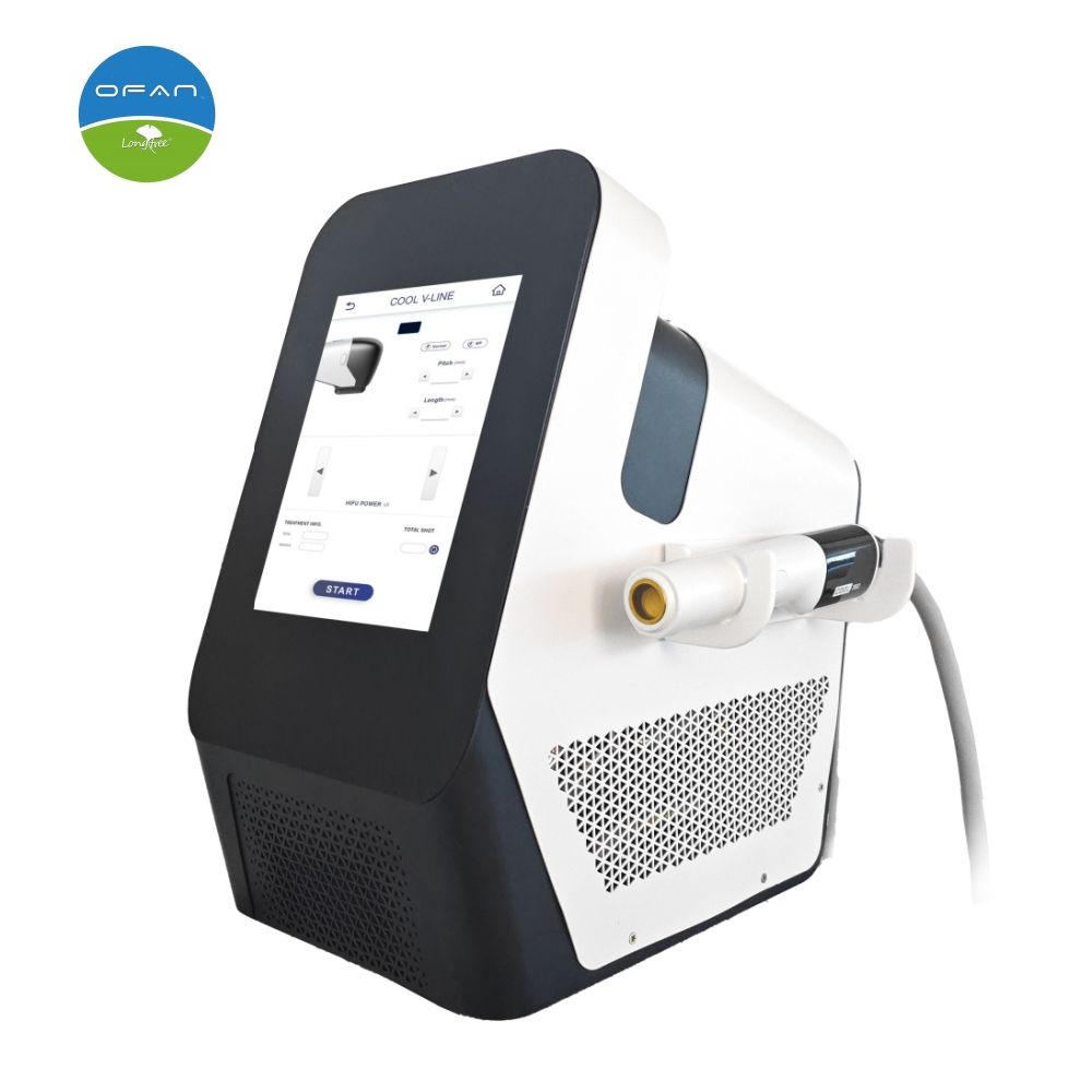 Ofan Best Portable Anti-Wrinkle 3D Hifu Salon Ultrasound Equipment Face Lifting Beauty Machine