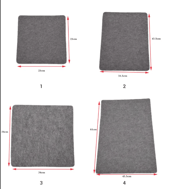 High-Quality Extra Thick Wool Pressing Pad for Quilters and Sewing Enthusiasts