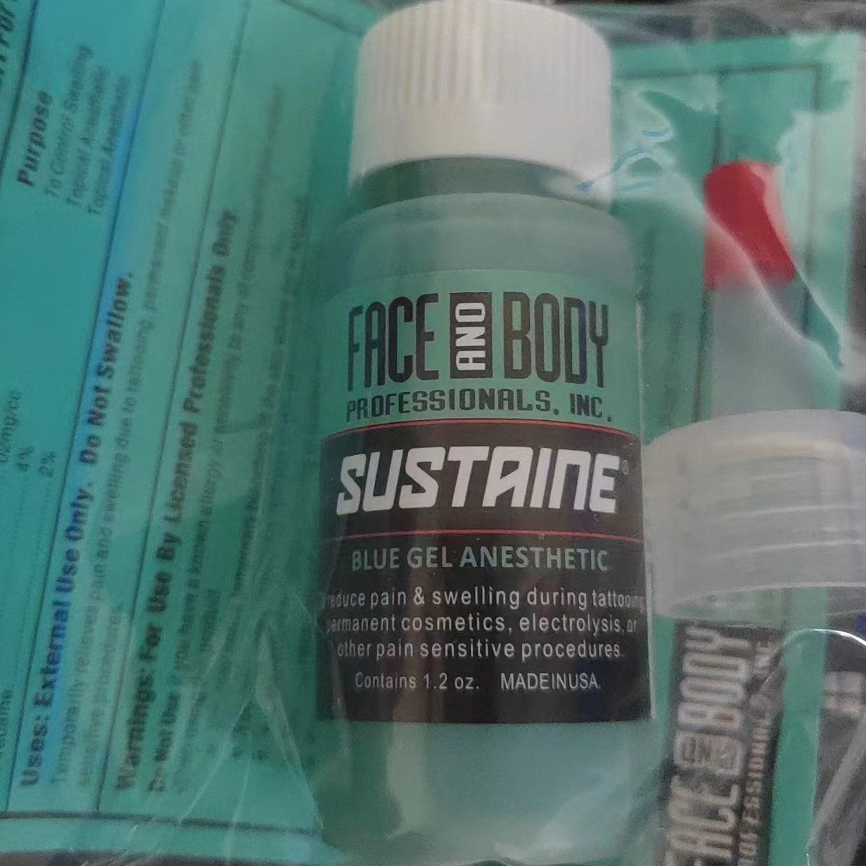 Wholesale Sustaine Anesthetic Gel for Reduce Tattoo