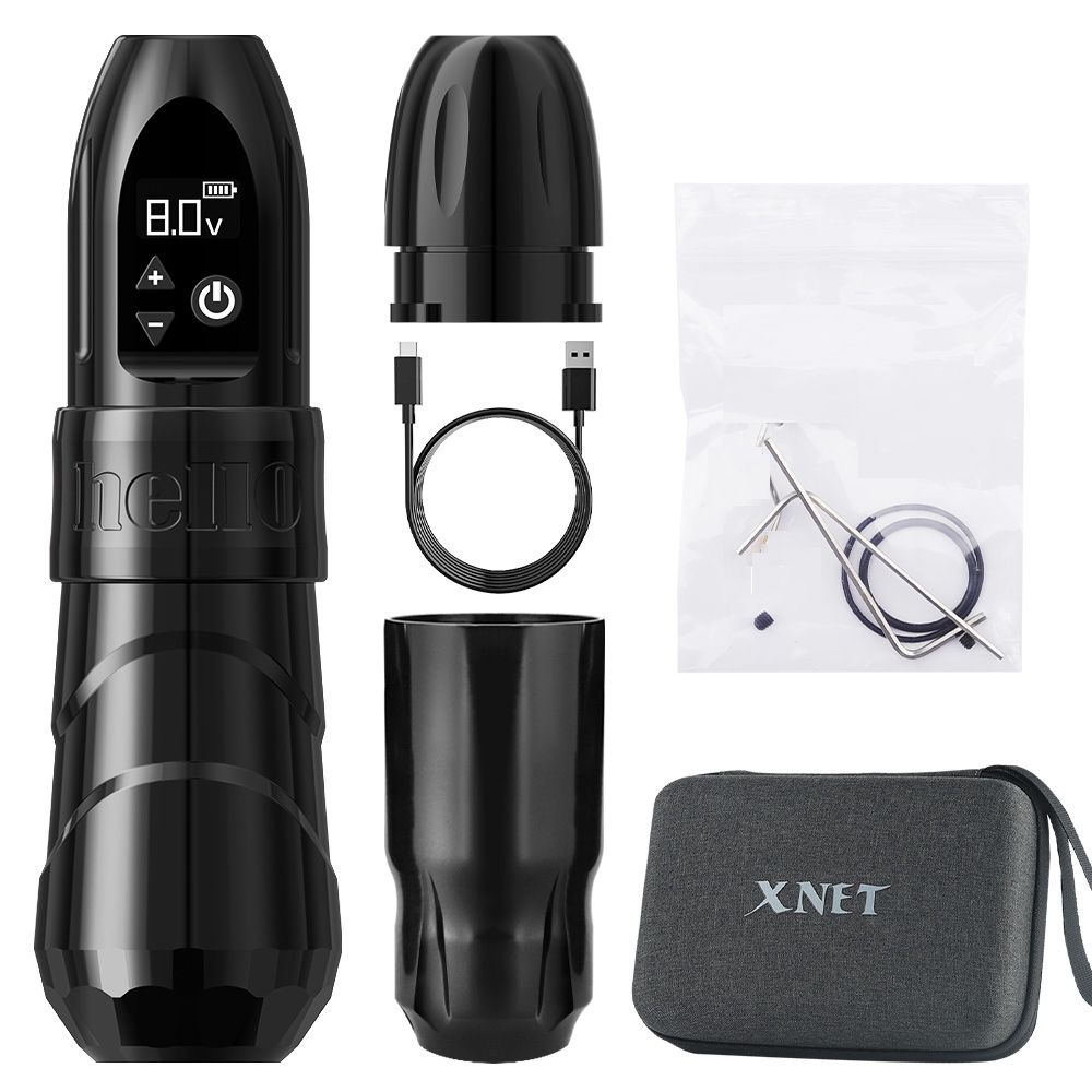 Wireless Rotary Tattoo Pen Machine Beauty Makeup Rechargeable Digital Tattoo Machine