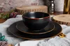 Elegant Matte Glaze Stoneware Dinnerware Sets for Modern Homes