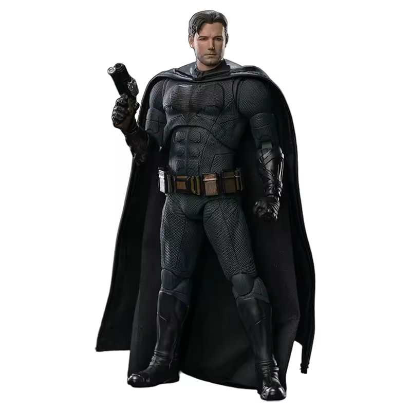 Dc Justice League Light Armor Deluxe Batmans Action Figure 1/9 Scale 19 Cm/7.5 In With Lots Of Accessories Collectable Toy