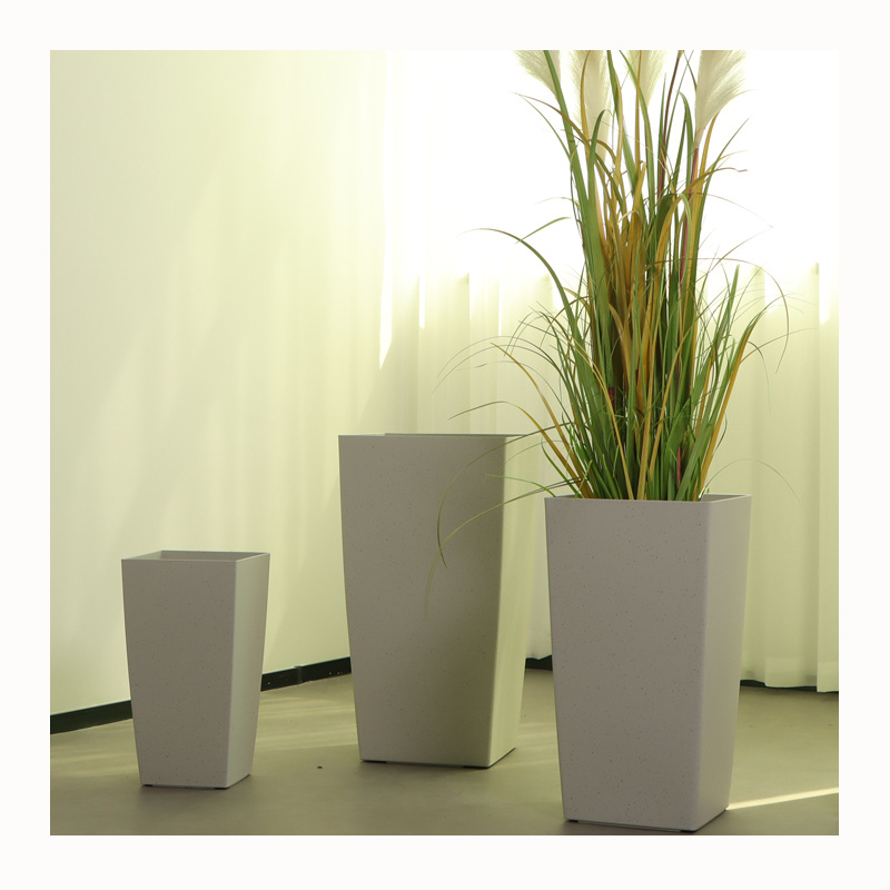 Hot Selling Modern Large Plastic Flower Pots Plant Planter Cheap Indoor Outdoor Vase Home Decor Garden Maceteras Floor Wholesale