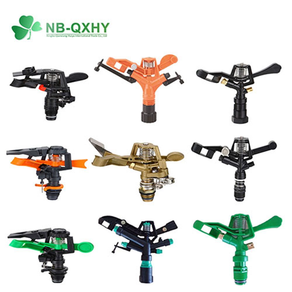 High Quality 360 Degree Rotatable Garden Irrigator Plastic Impact Sprinkler for Irrigation System