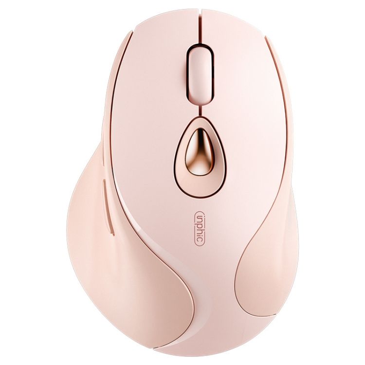Inphic Dr801 2.4g 5.0/4.0 Wireless Mouse High Quality 2400dpi Mini Style Usb Tri-mode Mute Rechargeable For Office Home & Gaming