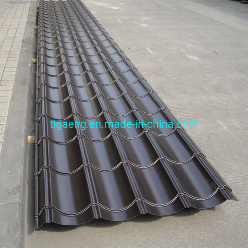 Long Duration Color Coated Glazed PPGI Duratile Steel Roofing Sheet