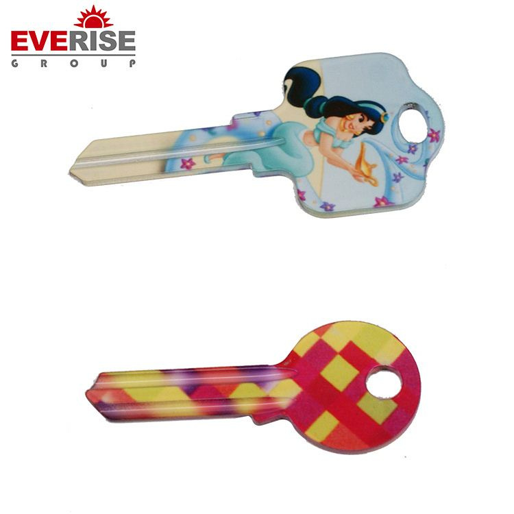China Wholesale High Quality New/Newstyle Copper Color Lock Home/House Door Blank Keys Price with Patterns