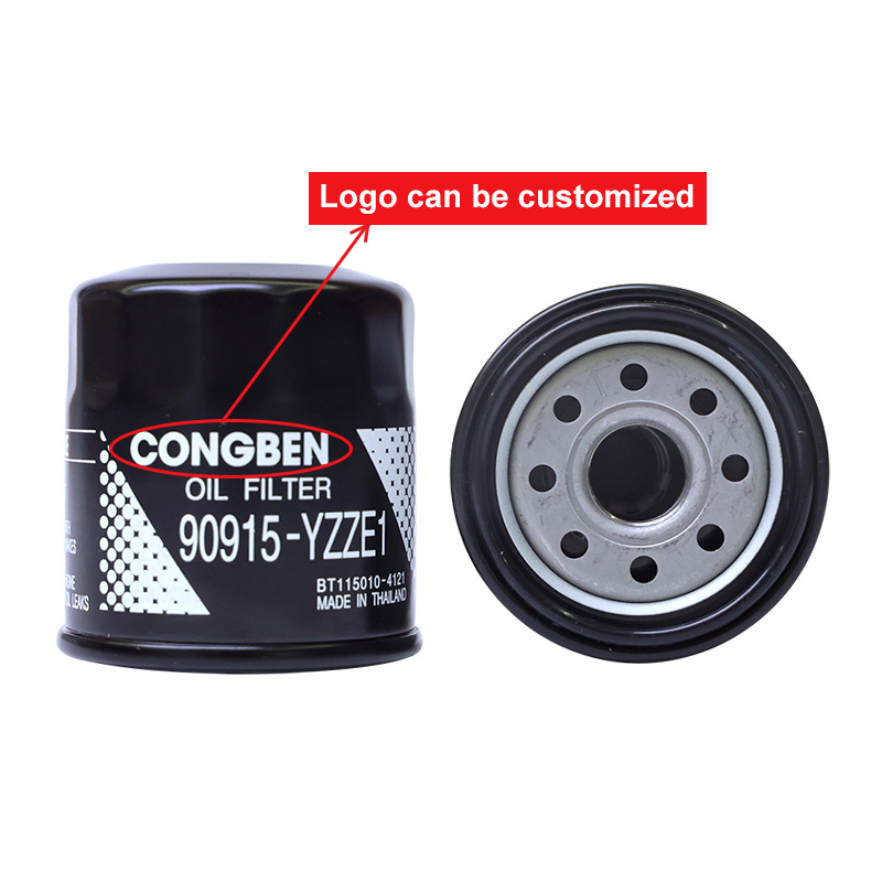 Auto Accessory Filtro De Aceite Cross Reference 90915-Yzze1 90915-Yzzj1 90915-10003 90915-10001 Accessories Price Automotive Oil Filter for Cars