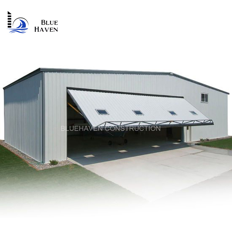 Steel Structure Hanger with Rolling Door