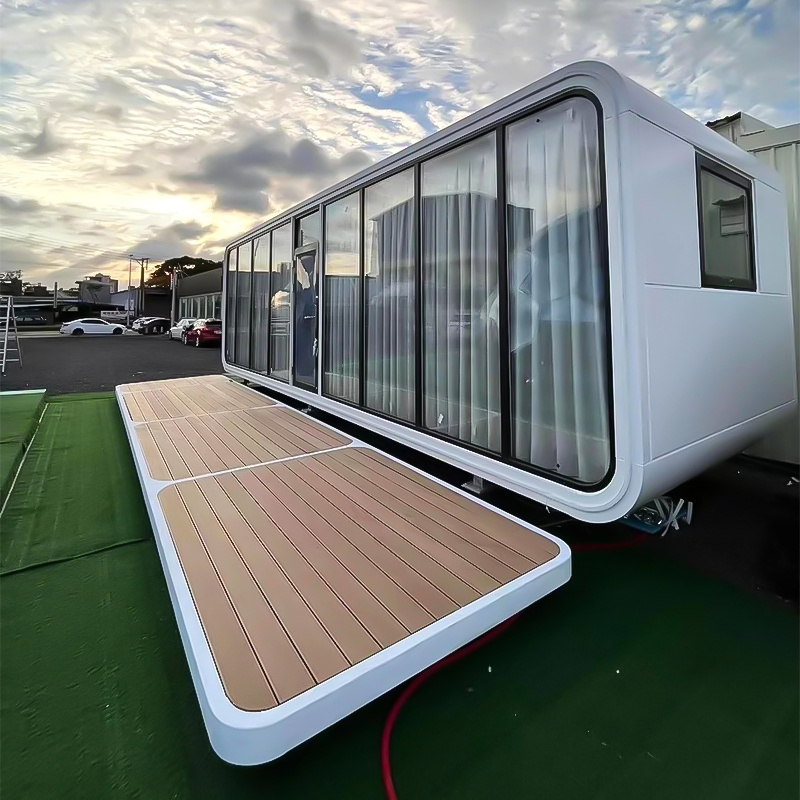 Prefab Modern Design Houses Garden Pod Living Container Homes Apple Cabin Ready Made Movable Houses