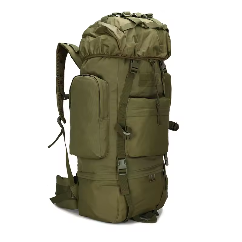Low Moq 900d Oxford Tactical Backpack 65l Molle Pouch Assault Pack Camping Tactical Backpack Bag Oem Hiking Backpack