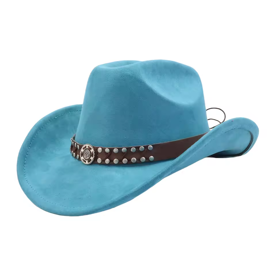 New Fedoras Men Women British Vintage Church Fedora Hats Roll-up Brim Cowboy Cowgirl Hat In Stock Ready To Ship