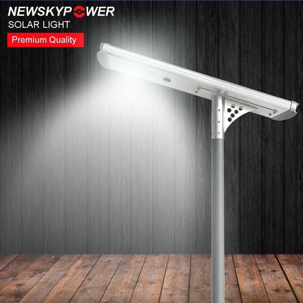 Solar Power Road Lighting White Saving Lamp Outdoor 120 Watt Solar Energy LED Lights All in One LED Solar Street Light